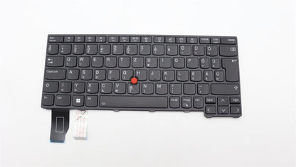 Lenovo Yoga L13 4 X13 3 L13 3 Keyboard Hungarian Black Backlit 5N21H76830