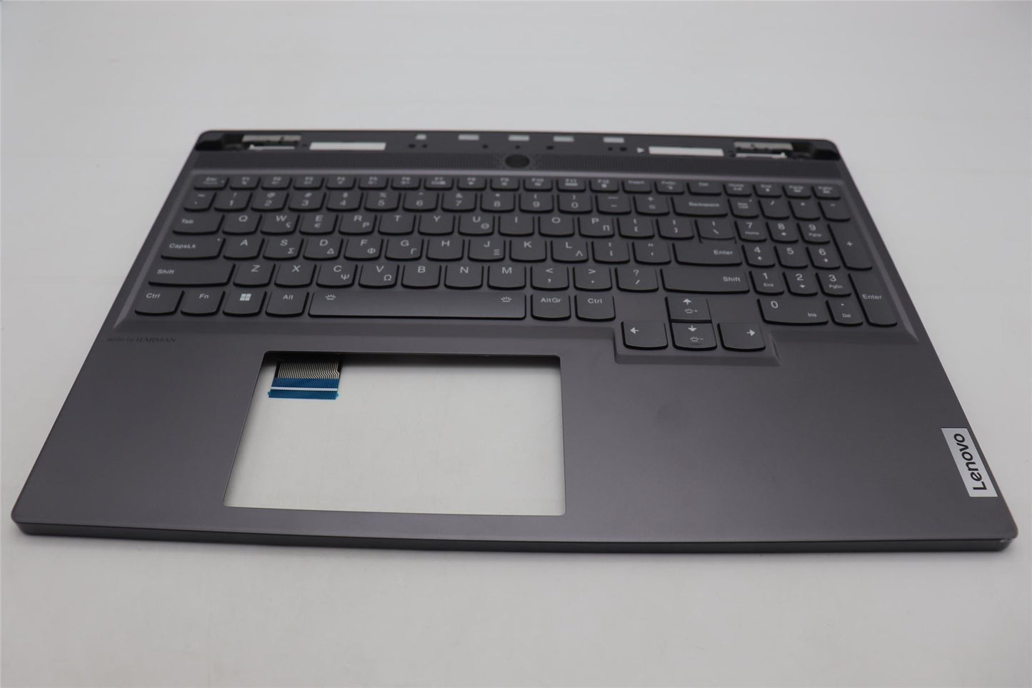 Lenovo Legion S7 16IRH8 Palmrest Cover Keyboard Greek Grey 5CB1L67990