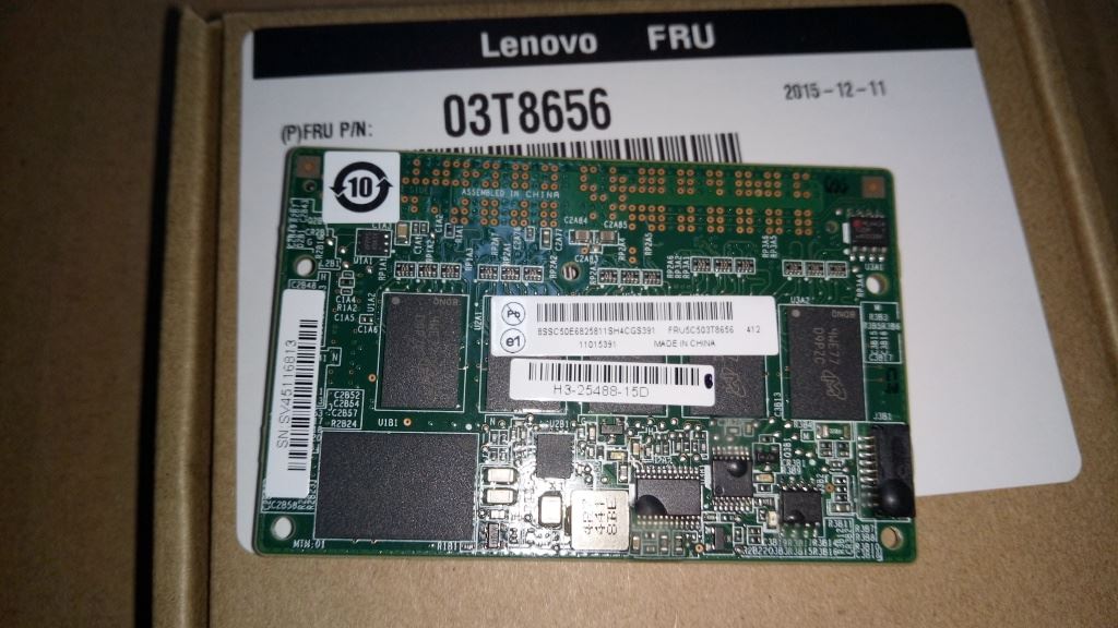 Lenovo 720 TMM_2G RAID Flash Board 03T8656
