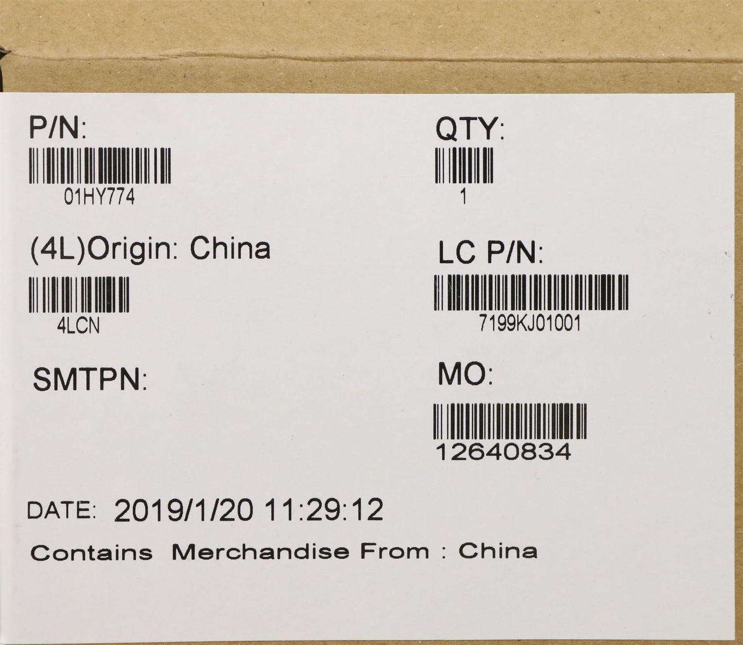 Lenovo WLAN, ANTENNA, ICT 01HY774