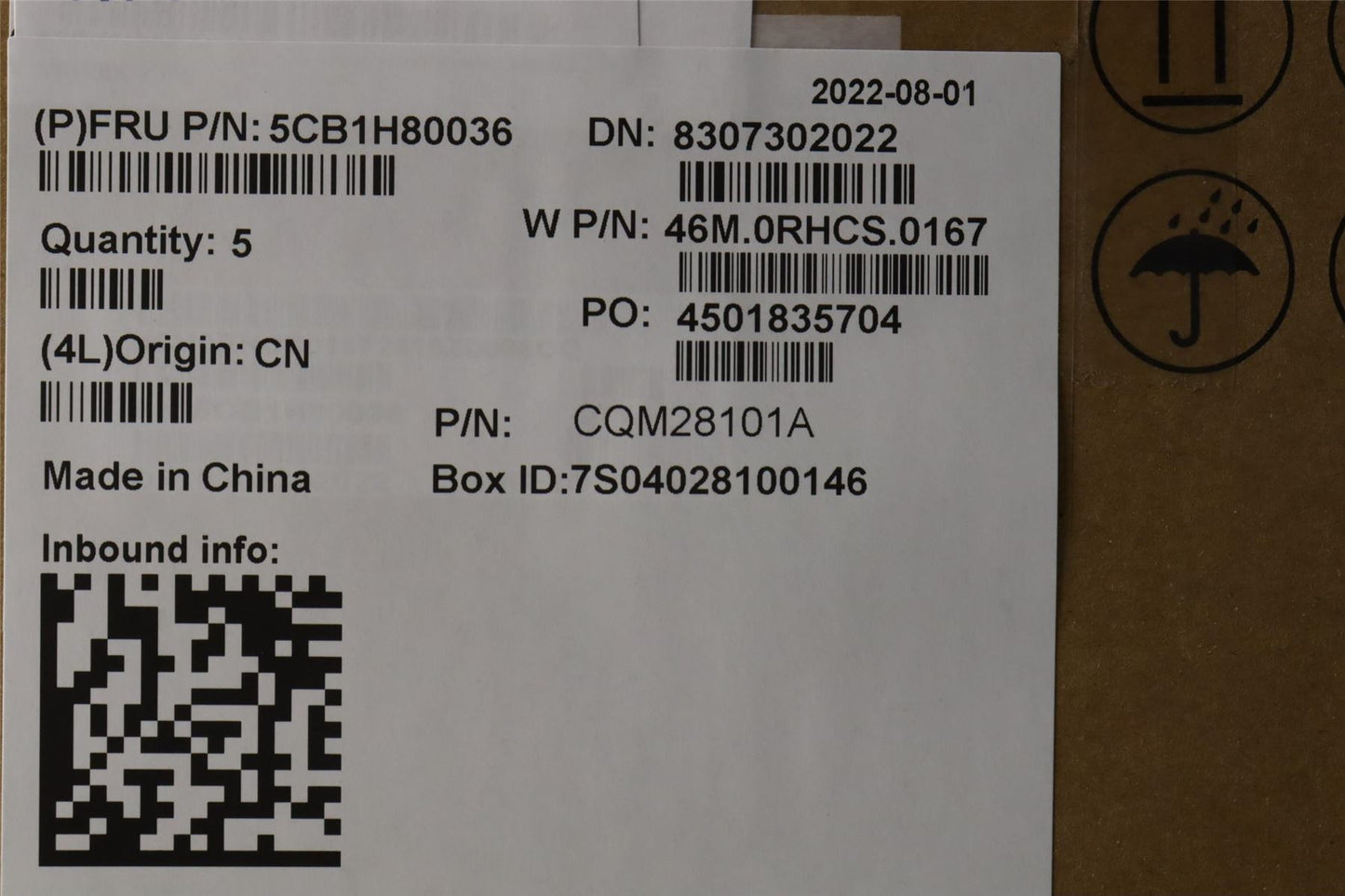 Lenovo Flex 5 14IAU7 Keyboard Palmrest Top Cover UK Blue 5CB1H80036