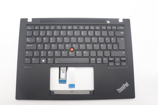 Lenovo ThinkPad T14s Gen 4 Keyboard Palmrest Top Cover Spanish Black 5M11L59465