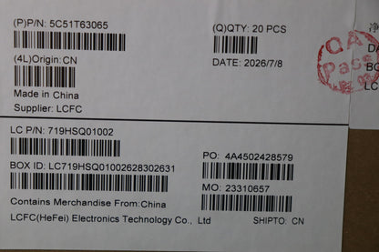 Lenovo CARDPOP NTM60 SD Board 5C51T63065