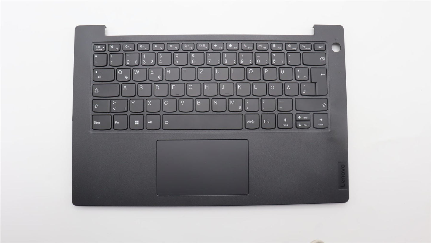 Lenovo K14 Keyboard Palmrest Top Cover German Black 5M11F26638