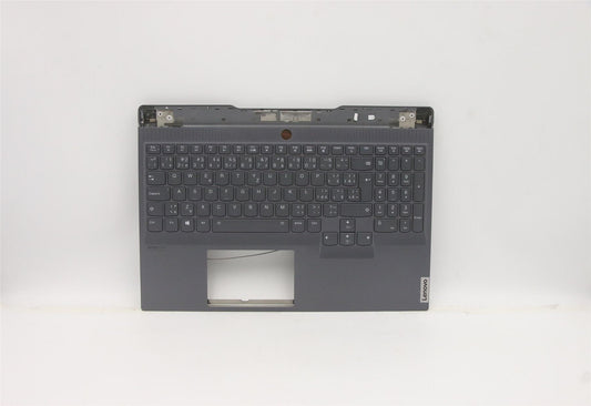 Lenovo S7 15IMH5 Keyboard Palmrest Top Cover Czech Slovakian Grey 5CB0Z71969
