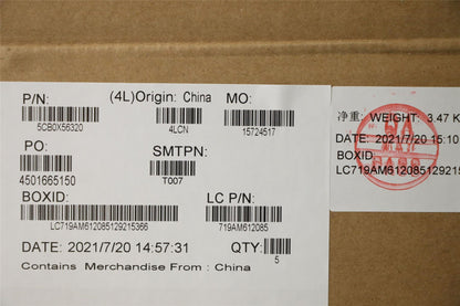 Lenovo Upper Case ASM_SW L81YK NBLNFPPG 5CB0X56320