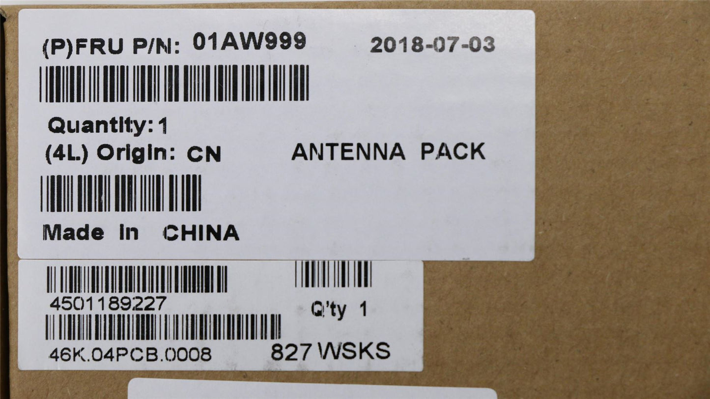 Lenovo ANTENNA ANT kit,WWAN,JT+WLAN,NWC 01AW999