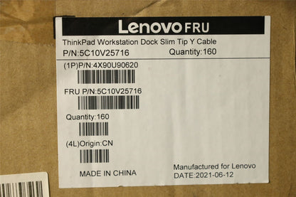 Lenovo ThinkPad Thunderbolt 3 Dock Gen 2 Dock Y Spliter Cable Adapter 5C10V25716