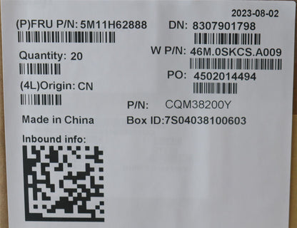 Lenovo MECH_ASM FR MECH_ASM C COVER YG N-WFC SG 5M11H62888