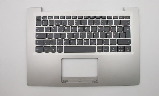 Lenovo Winbook 120S-14IAP Keyboard Palmrest Top Cover German Grey 5CB0P23773