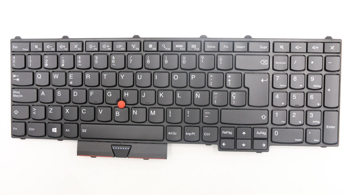 Genuine Lenovo ThinkPad P50 P70 Keyboard Spanish Black Backlit 00PA298 00PA380
