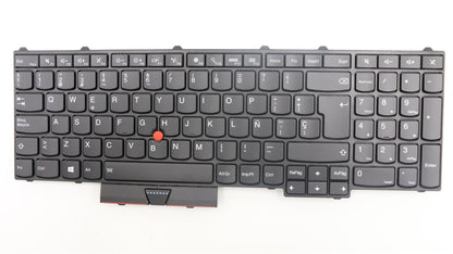 Genuine Lenovo ThinkPad P50 P70 Keyboard Spanish Black Backlit 00PA298 00PA380
