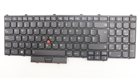Genuine Lenovo ThinkPad P50 P70 Keyboard Spanish Black Backlit 00PA298 00PA380