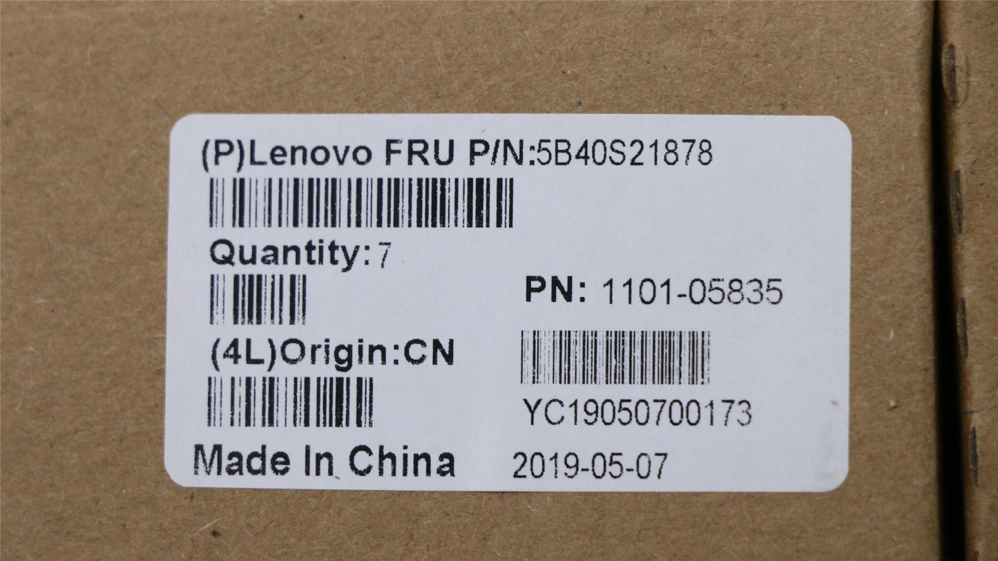 Lenovo 5B40S21878 IO Bracket R MB B 81K9