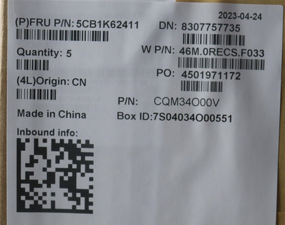 Lenovo COVER Upper Case ASM_EUROENG W 82XY AG 5CB1K62411