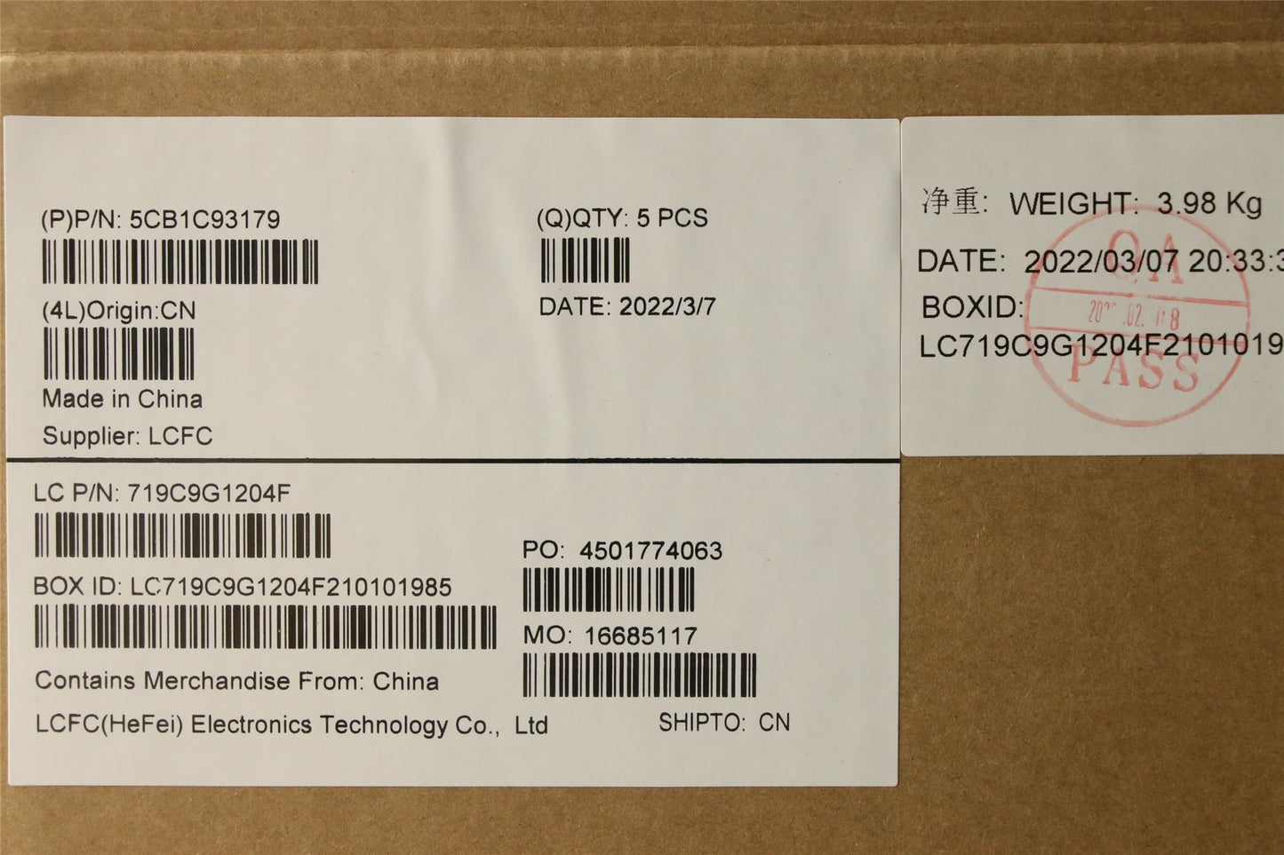 Lenovo Upper CaseASM_NORDICL82JSSGw/WHWRF 5CB1C93179