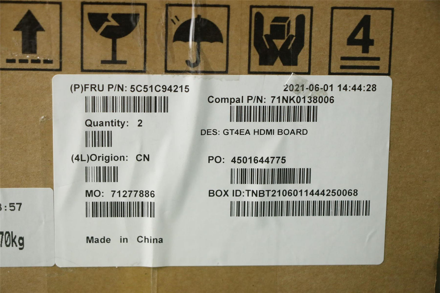 Lenovo IdeaPad 14e Gen 2 3 14APO6 USB-A HDMI Board 5C51C94215