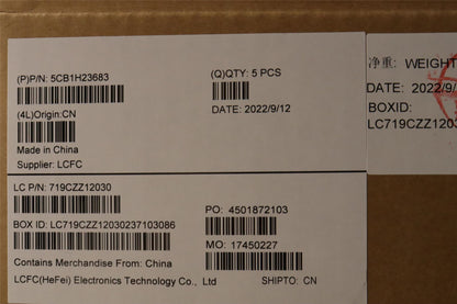 Lenovo 5 15IAH7 Palmrest Cover Touchpad Keyboard Italian Storm Grey 5CB1H23683