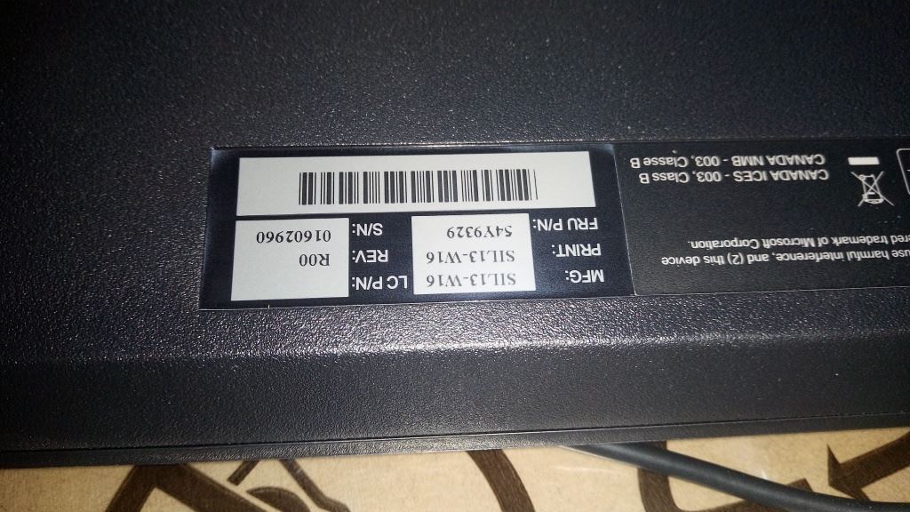 Lenovo Slim New F5 USB Turkish (TQ)179 Keyboard 54Y9329