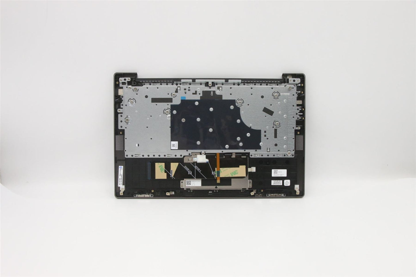 Lenovo Yoga S740-14IIL Keyboard Palmrest Top Cover Nordic Grey 5CB0U44097