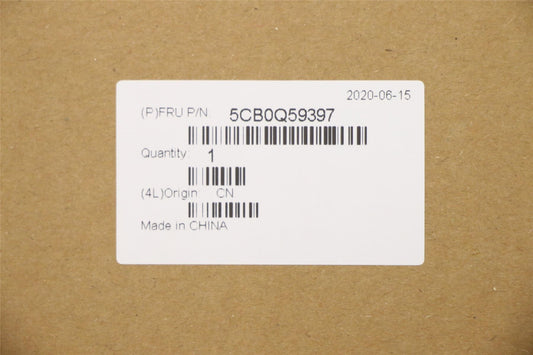 Lenovo UpperCaseASML81BRFPPTN US BLKB 5CB0Q59397