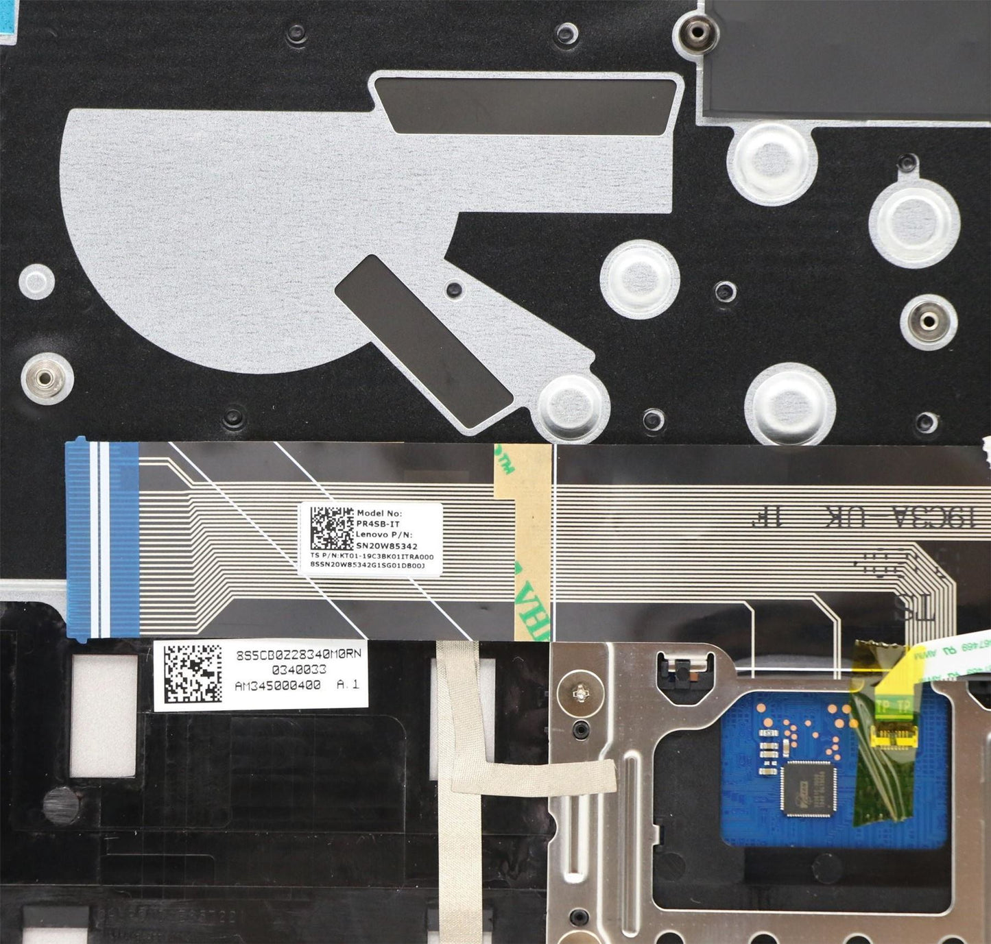 Lenovo Upper C82ES AL_DUC FP BLKB_ITA 5CB0Z28353