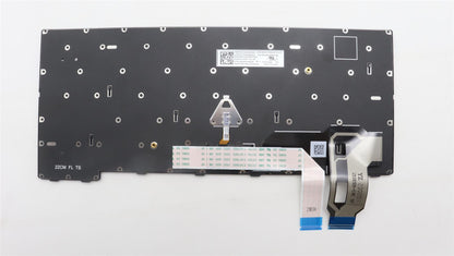 Lenovo ThinkPad P14s 4 P14s 3 L14 4 T14 4 Tastatur Norwegisch Schwarz 5N21D68288
