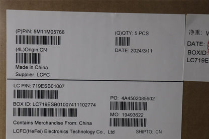 Lenovo MECH_ASM KBD BZL,WL,FPR,BK,SRX,CZE/SLK 5M11M05802