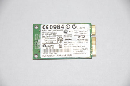 Lenovo Gtc BCM4312 M 802.11G ROW NB WiFi WLAN Board 20001882