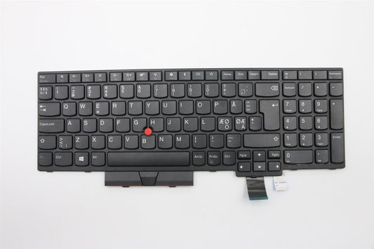 Genuine Lenovo ThinkPad T570 P51s Keyboard Nordic Black 01EN968