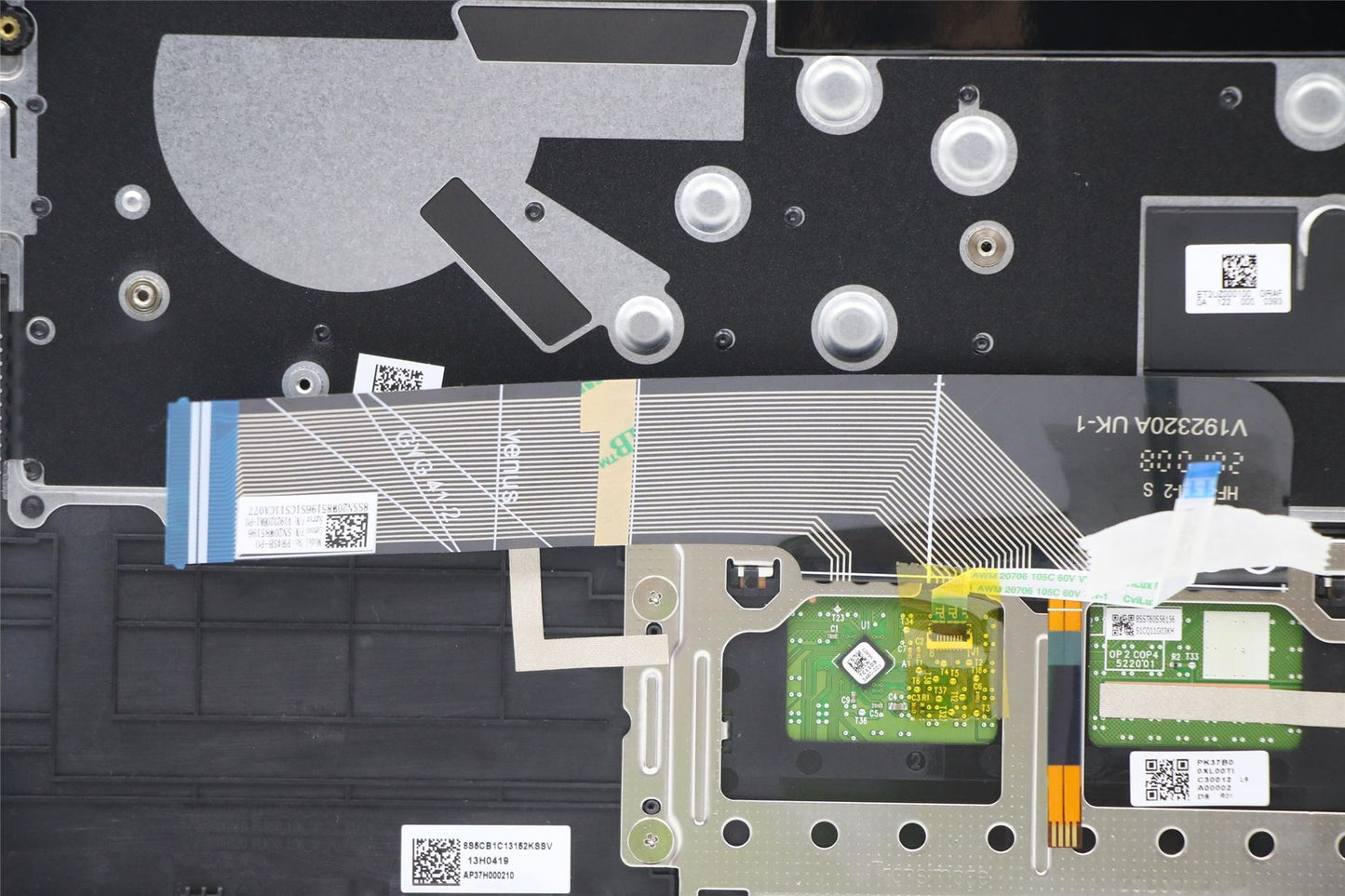 Lenovo Upper C81YM PL_BLK FP BLKB_PORT 5CB1A13468
