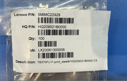 Lenovo TB370FU F-print_steel&*HQ209021B0000 CS 5M88C22929