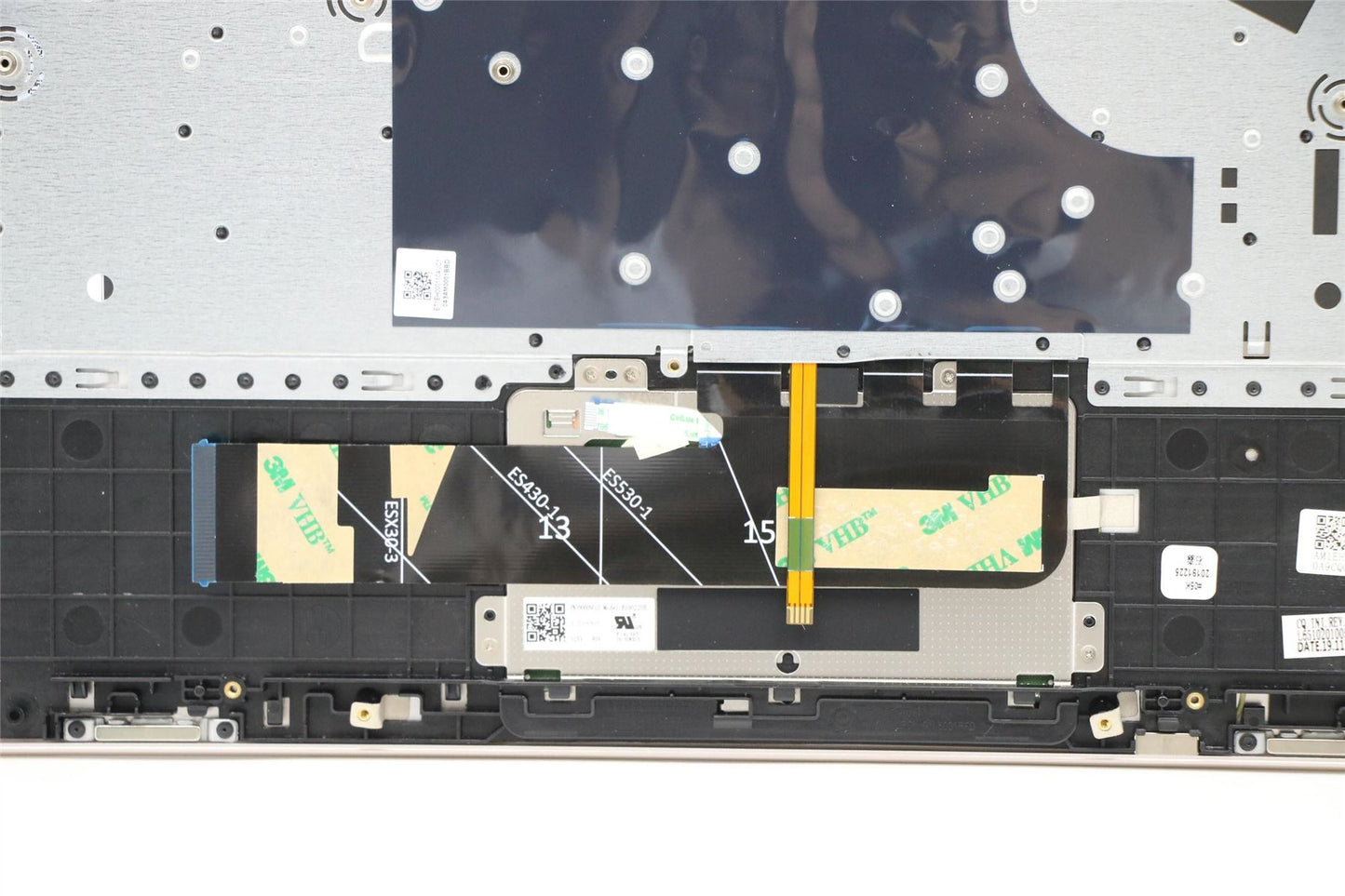 Lenovo Yoga S740-14IIL Keyboard Palmrest Top Cover German Mica 5CB0U44118