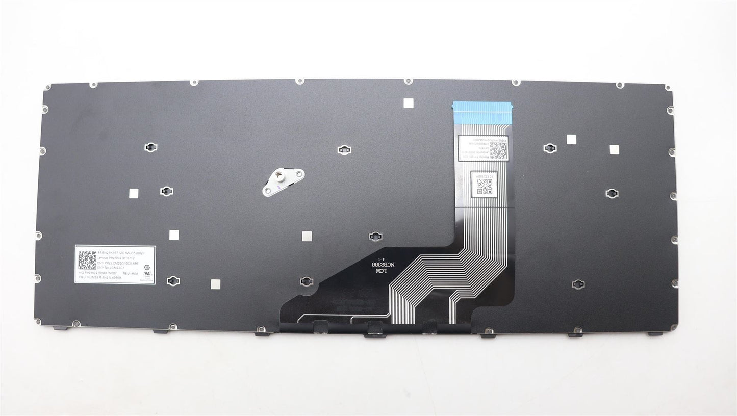 Lenovo 100e Gen4 Keyboard Czech Grey Backlit 5N21L43959