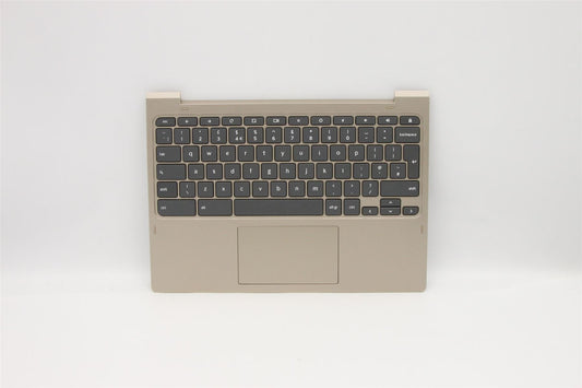 Lenovo Chromebook C330 Keyboard Palmrest Top Cover UK Gold 5CB1B77635