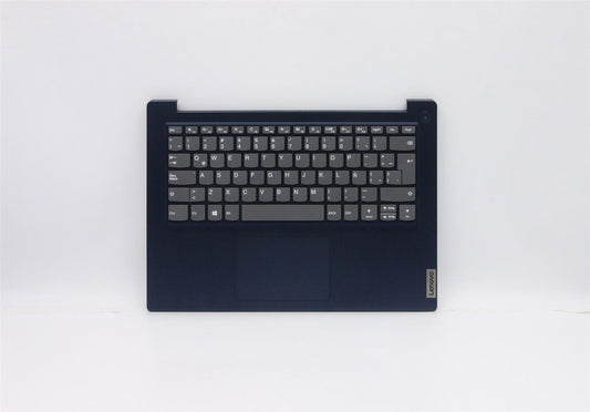 Lenovo IdeaPad 3-14ADA05 Palmrest Cover Touchpad Keyboard Blue 5CB0X56651