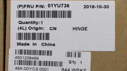 Lenovo Extreme P1 1 P1 2 P1 3 X1 1st X1 2nd X1 3rd Hinge Hinges Bracket 01YU736