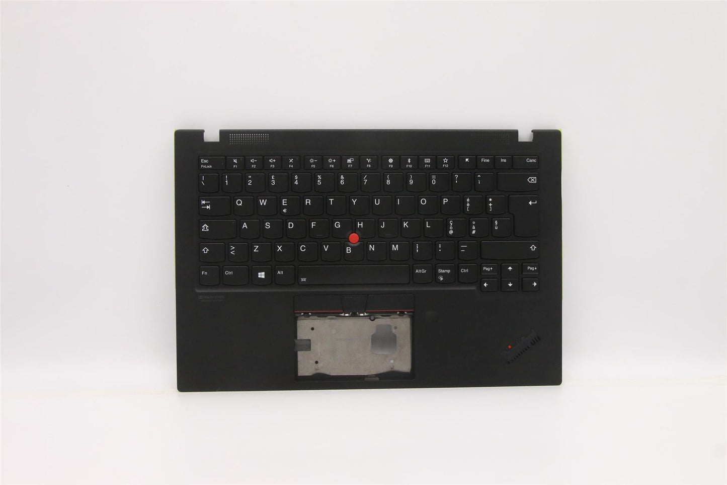 Lenovo Carbon X1 7th Palmrest Touchpad Cover Keyboard Italian Black 5M10W85893