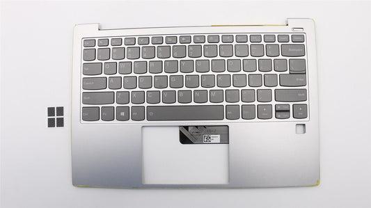 Lenovo S730 13IWL S730 13IML Keyboard Palmrest Top Cover US Platinum 5CB0S72889