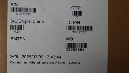 Lenovo CARDPOP PMIC L83SF Microphone Board 5C50S26038