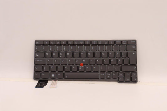 Lenovo ThinkPad X13 2 Keyboard Swedish Finnish Grey Backlit 5N21A21978