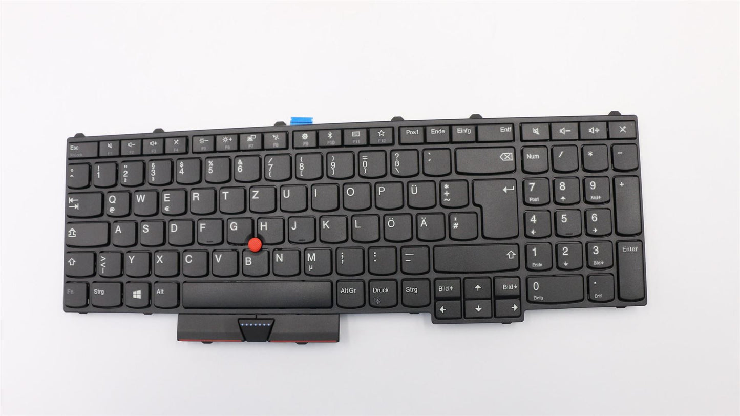 Lenovo ThinkPad P51 P71 Keyboard German Black 01ER963