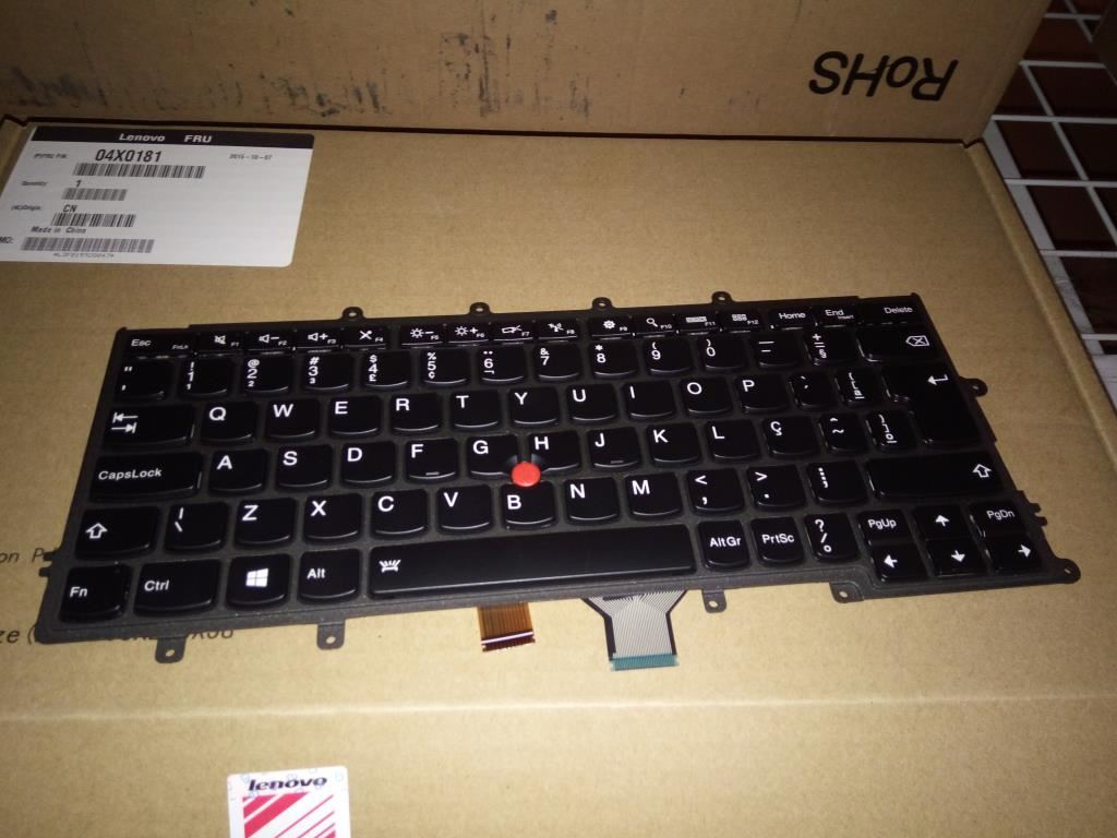 Lenovo CS13X, BR, CHY, Backlit Brazilian Portuguese Keyboard 04X0181