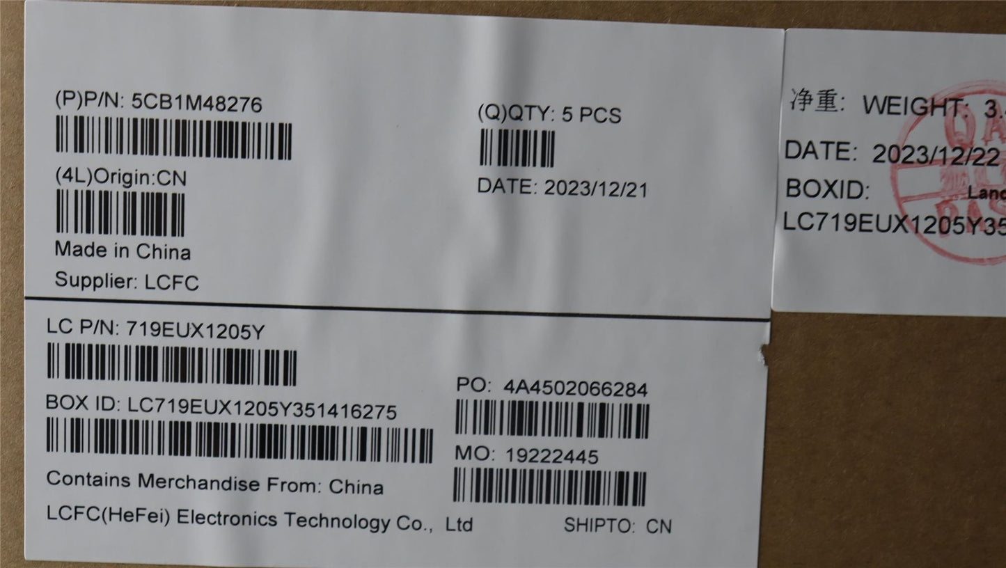 Lenovo COVER UpperCaseASM_POR L83ENFPABBL 5CB1M48276