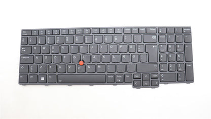 Lenovo ThinkPad P16v Gen 1 L15 Gen 4 T16 Gen 2 Keyboard Danish 5N21K05160