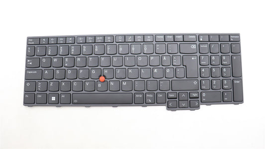 Lenovo ThinkPad P16v Gen 1 L15 Gen 4 T16 Gen 2 Keyboard Danish 5N21K05160