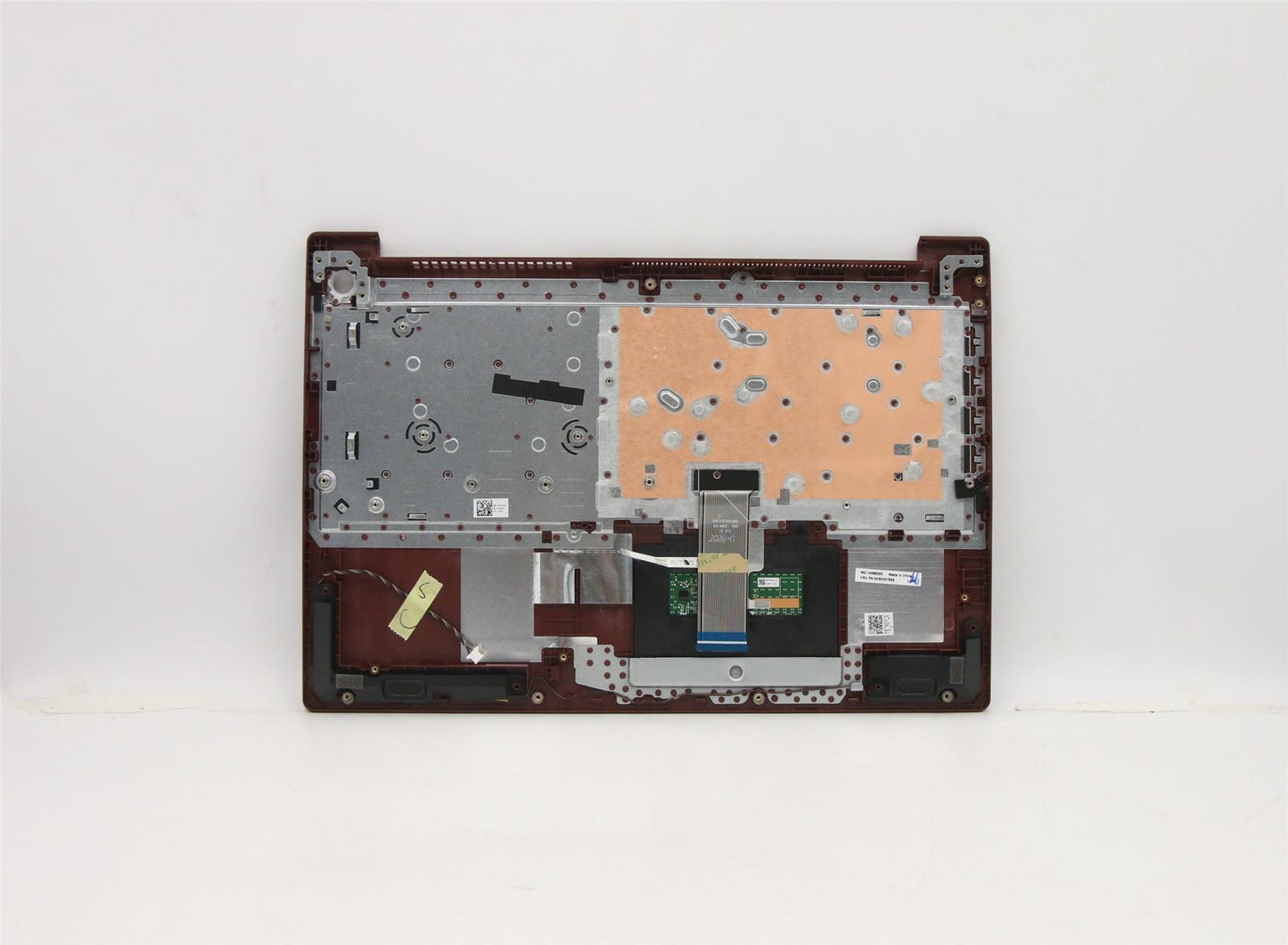 Lenovo IdeaPad 3 15ADA05 Palmrest Cover Touchpad Keyboard German Red 5CB1D02104