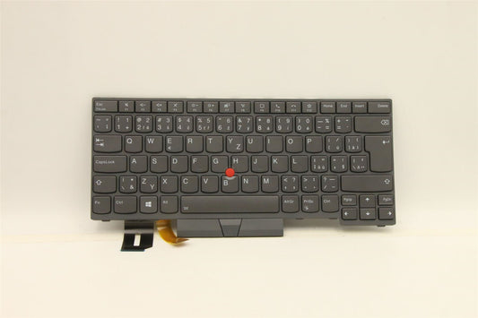 Lenovo ThinkPad T14 Gen 2 P14s Gen 2 Keyboard Czech Slovakian Grey 5N21B08412