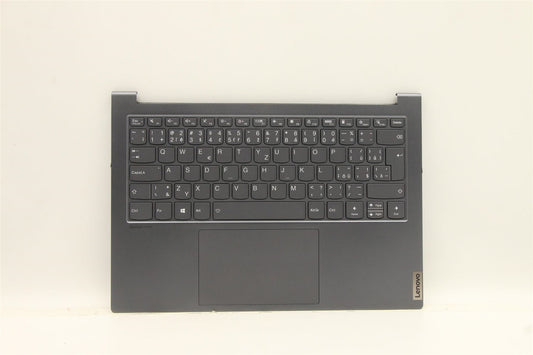 Lenovo IdeaPad 7 14IHU5 Palmrest Cover Touchpad Keyboard Slate Grey 5CB1C19256
