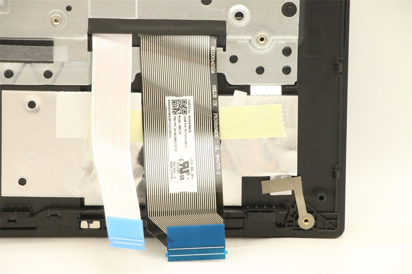 Lenovo MECH_ASM KBD BEL BL(Pri) Pat UK BK 5M11A34964